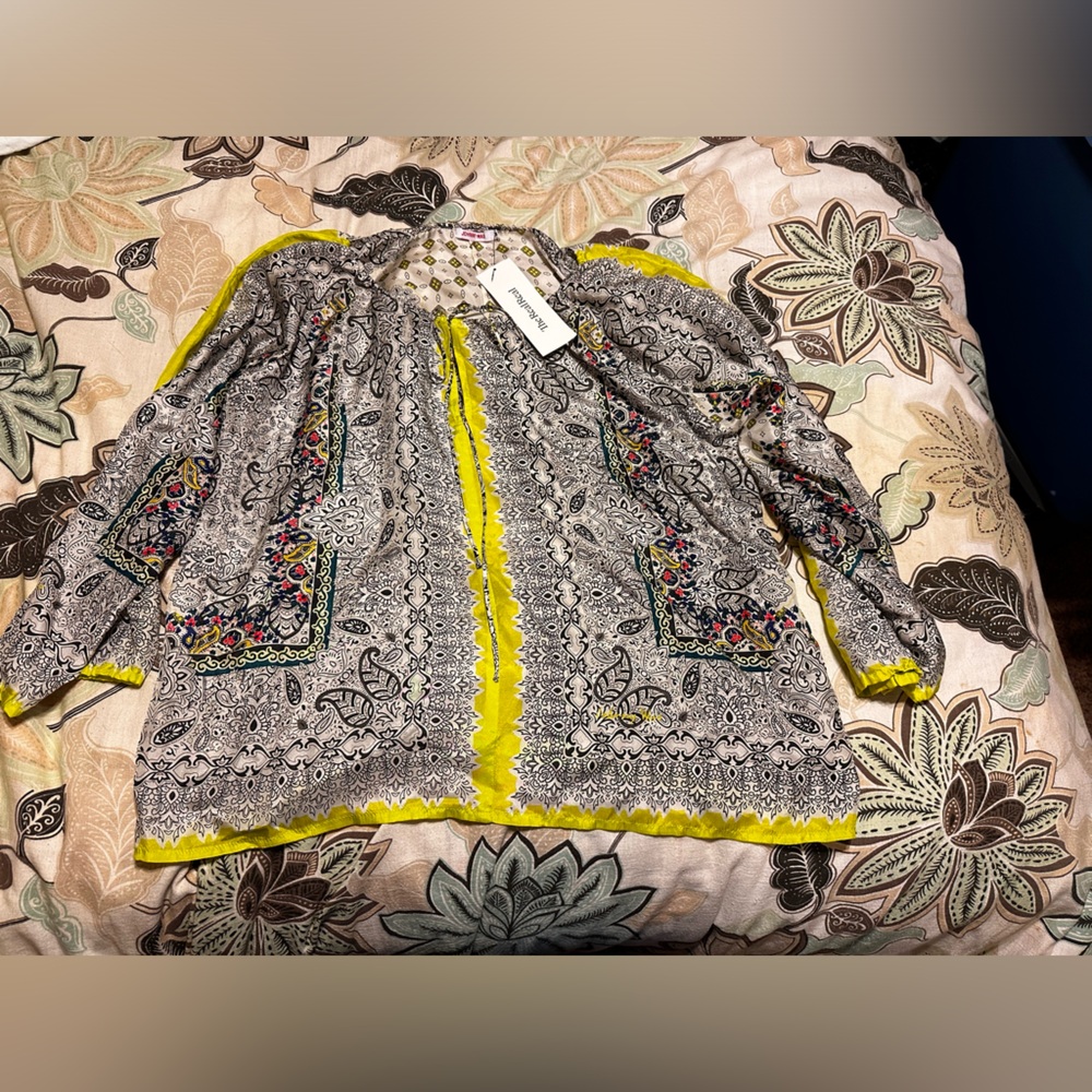 Women’s Johnny Was silk blouse